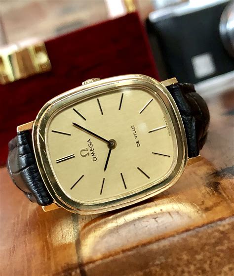 vintage omega mechanical watch